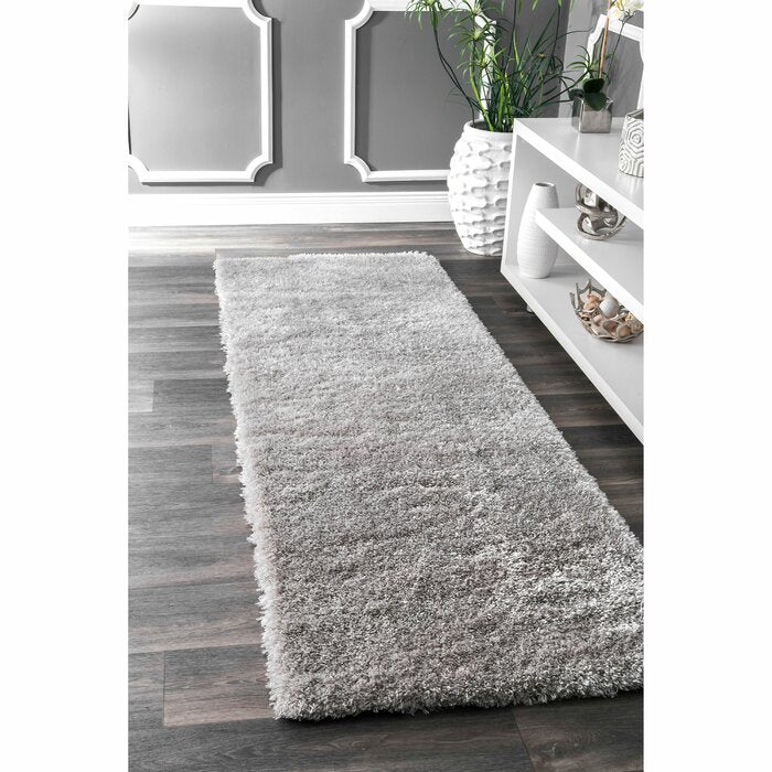 Silver Gray Area Rug